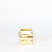Brass Napkin Ring, Set of 4