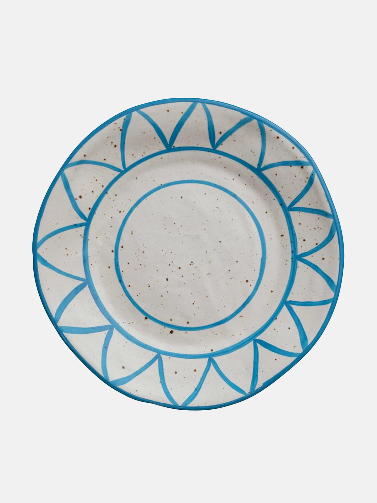 Hand Painted Stoneware Plate