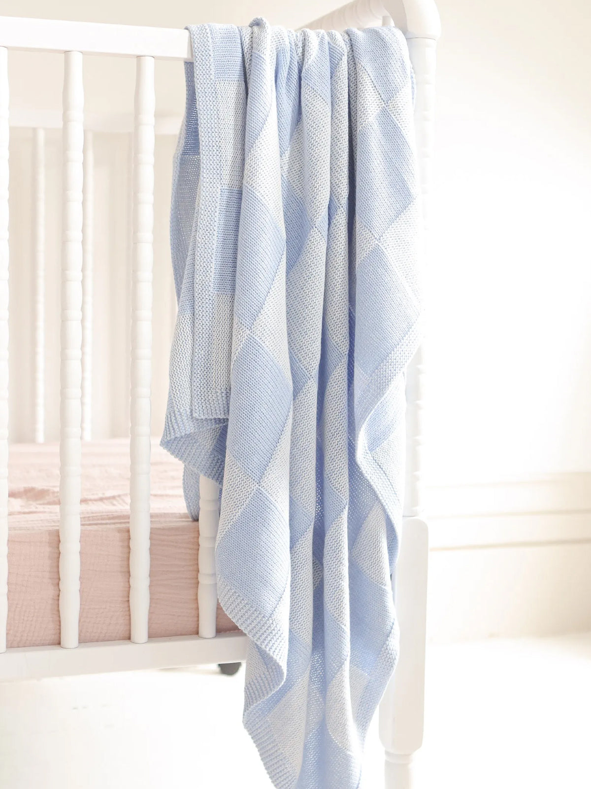 Cotton Cashmere Baby Blanket