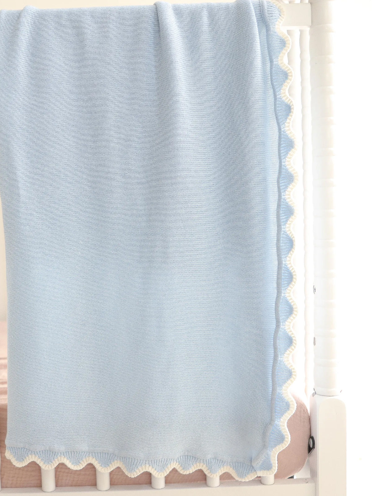 Scalloped Baby Blanket