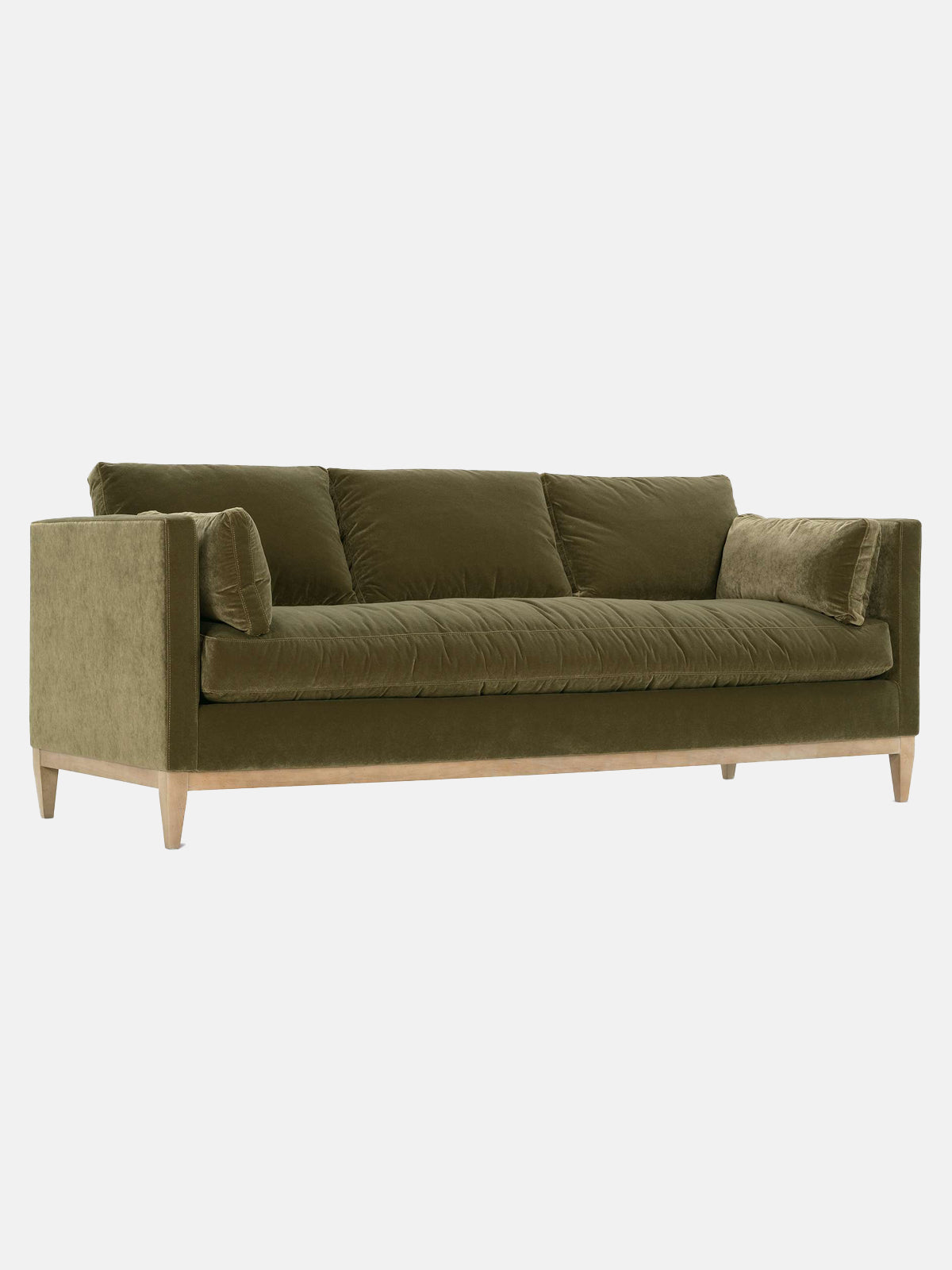 Leo Green Quick Ship Sofa