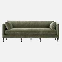 Madeline Green Quick Ship Sofa