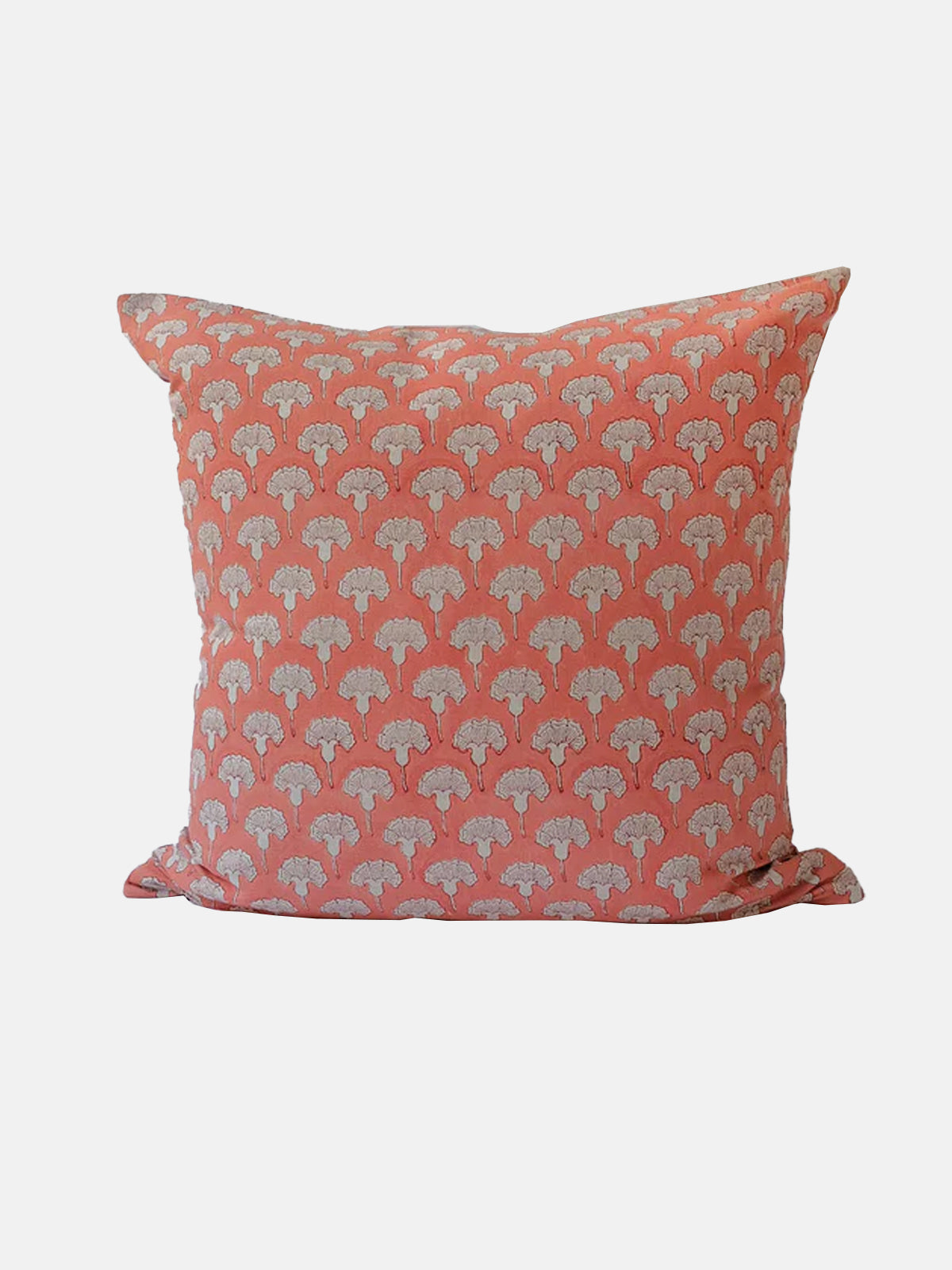 Seema Coral Pink Pillow Cover