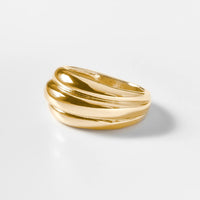 Amalie Ring, 14K Gold Plated