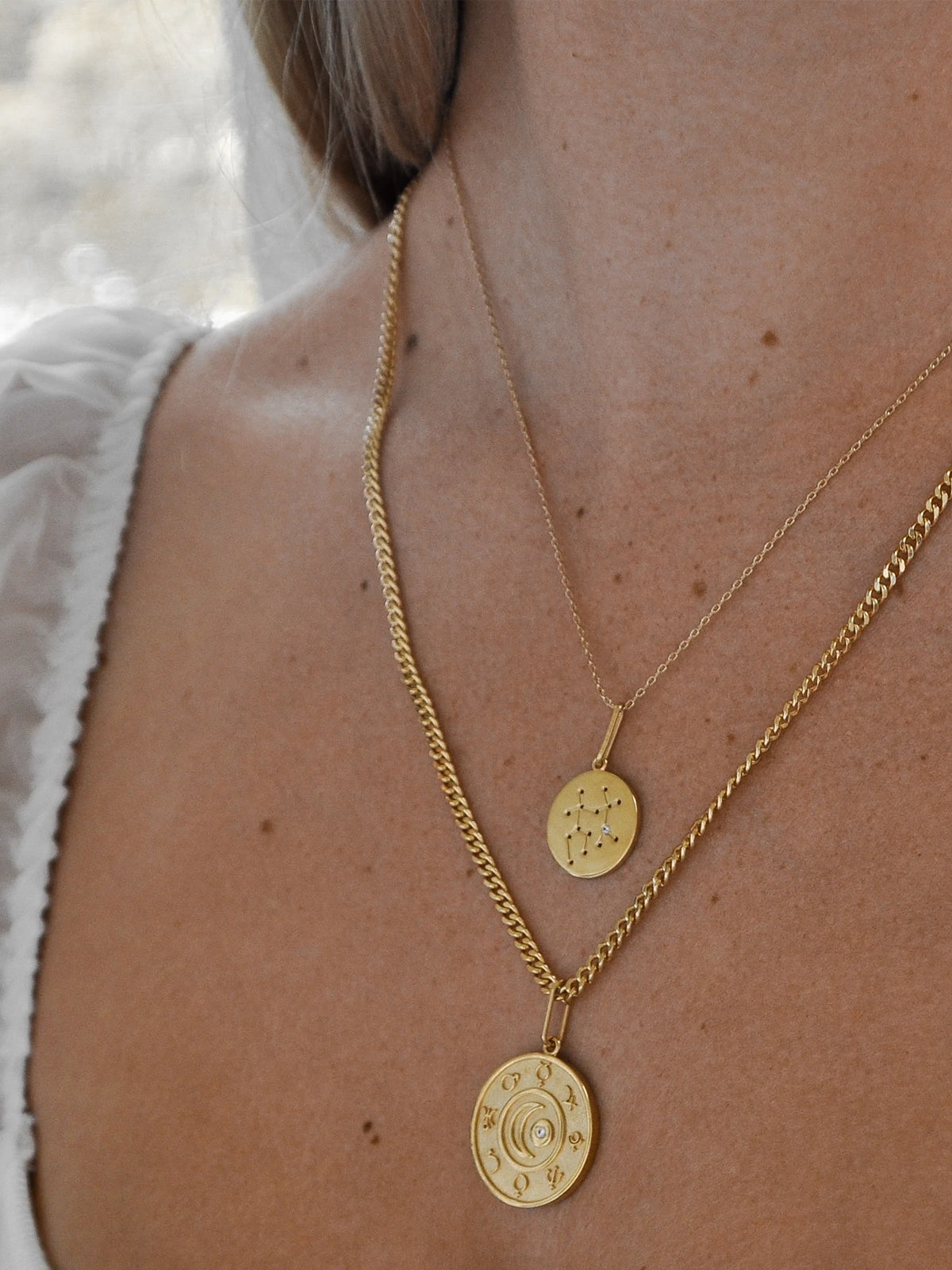 Constellation Gold Charm Necklace