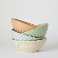 Stoneware Bowls, Set of 4
