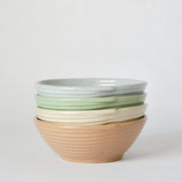 Stoneware Bowls, Set of 4