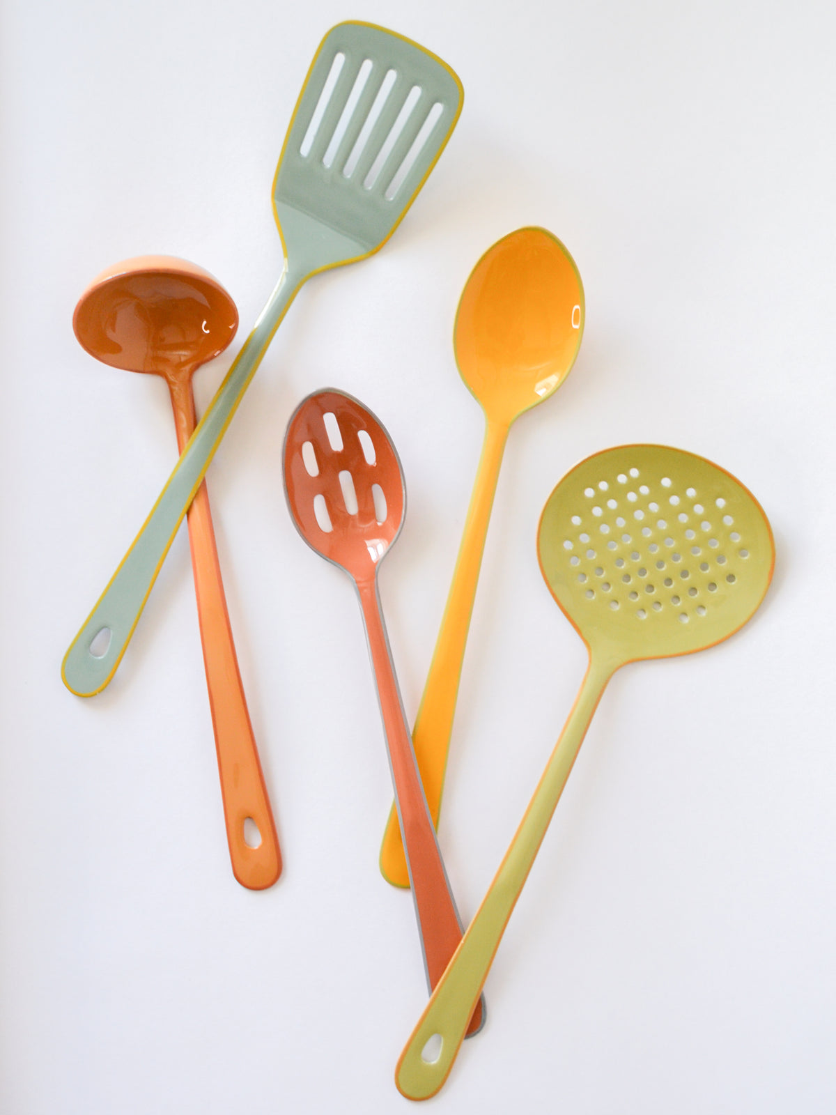 Colorful Enamel Utensils