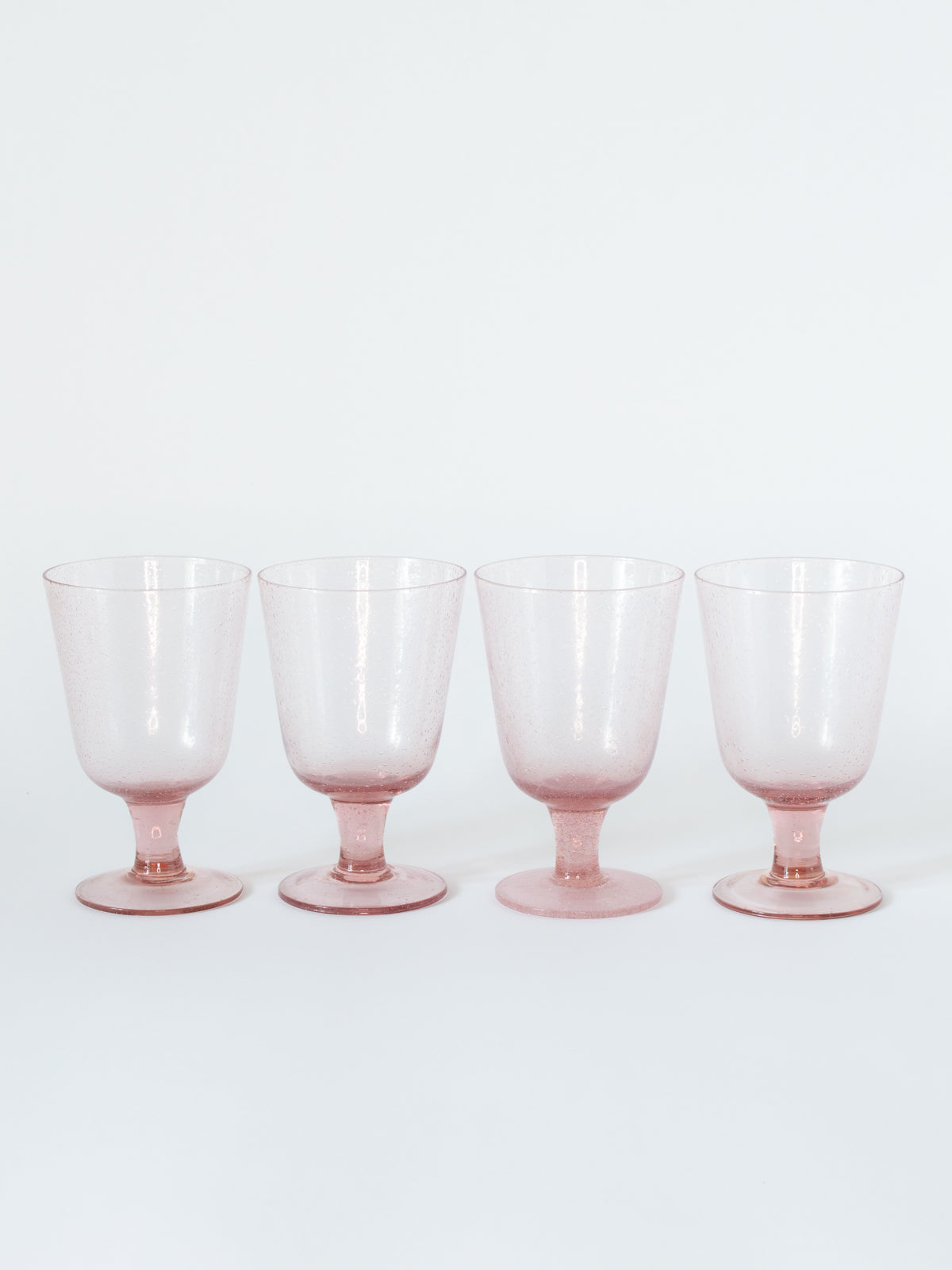 Bubbled Wine Glass, Set of 4