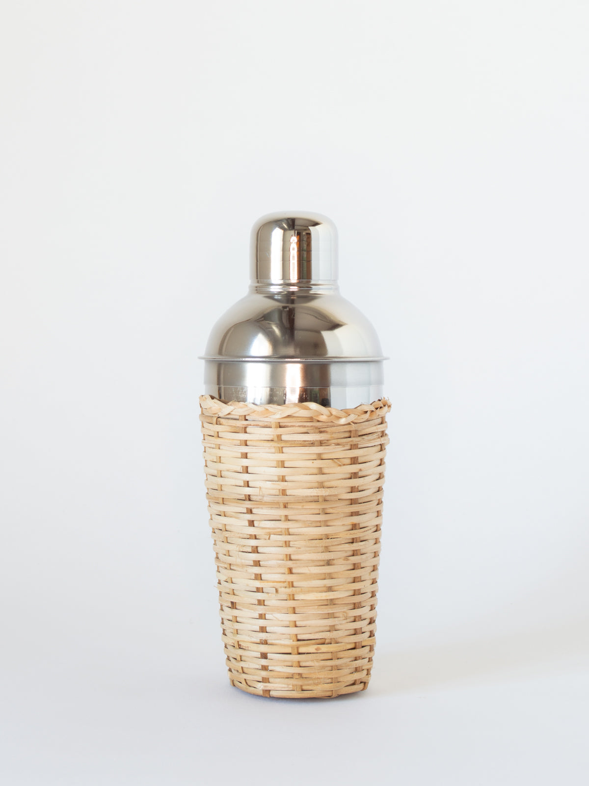 Rattan Cocktail Shaker