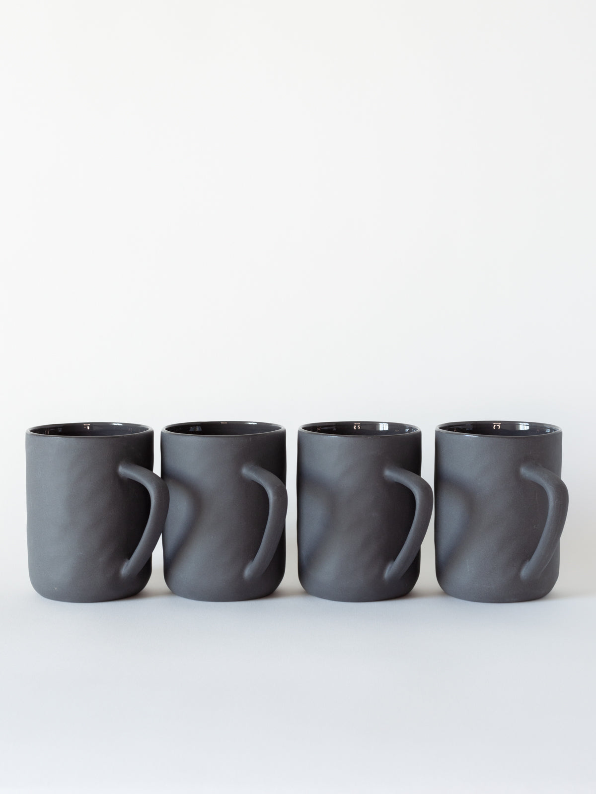 Tam Stoneware Cappuccino Cup, Slate, Set of 4 – Be Home