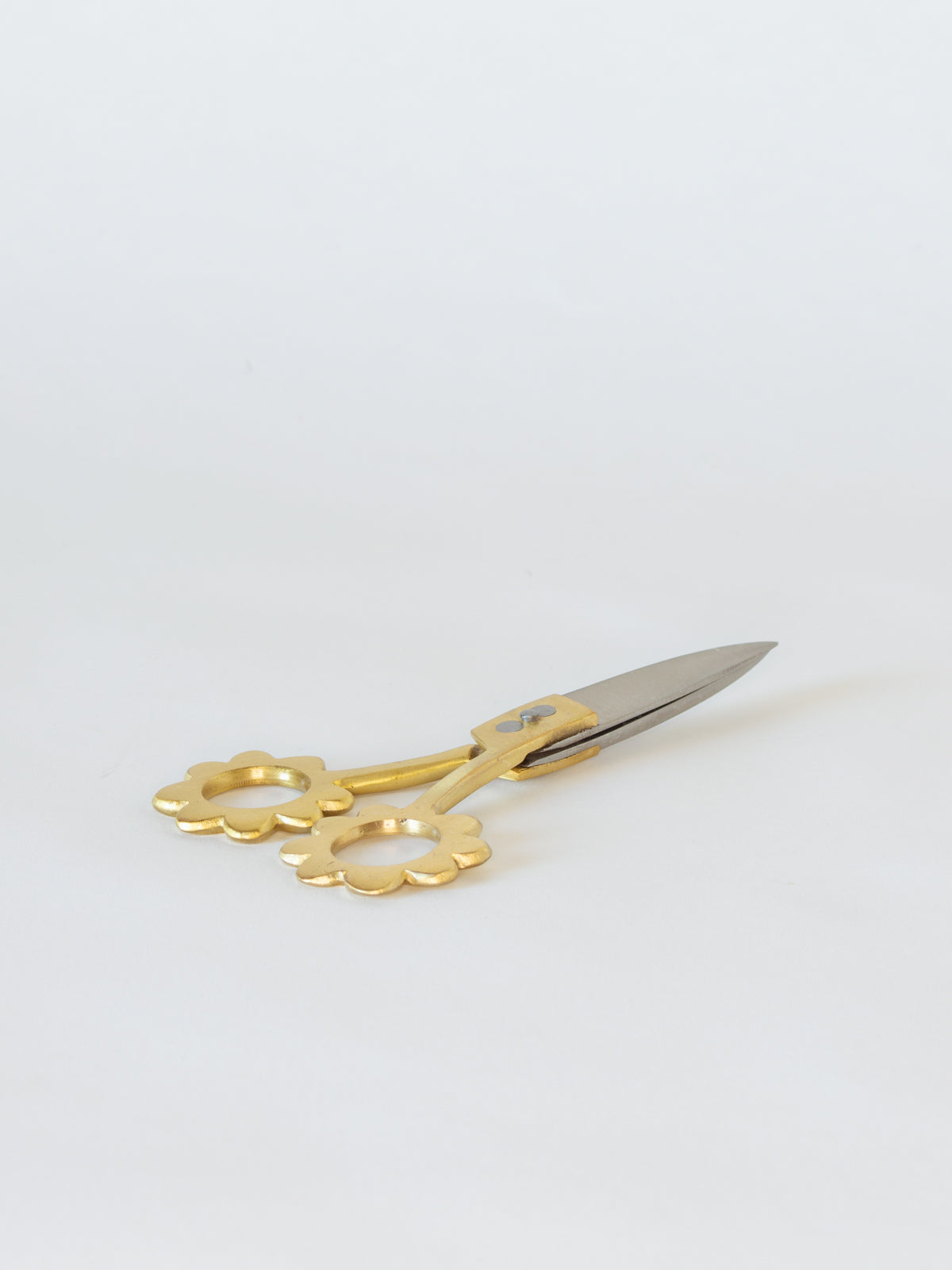 Brass Flower Scissors