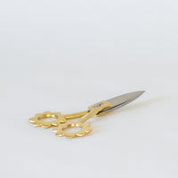 Brass Flower Scissors