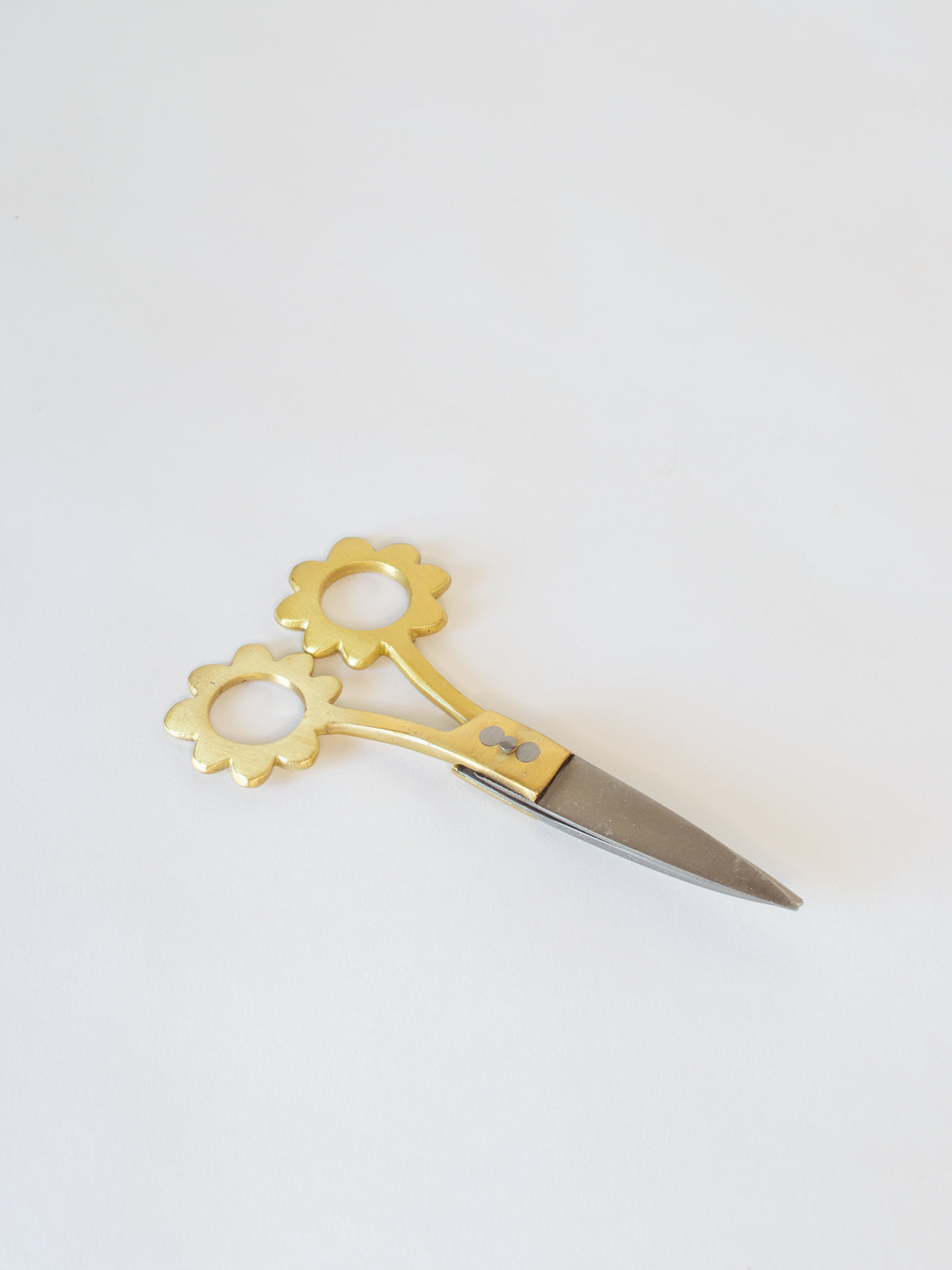 Brass Flower Scissors