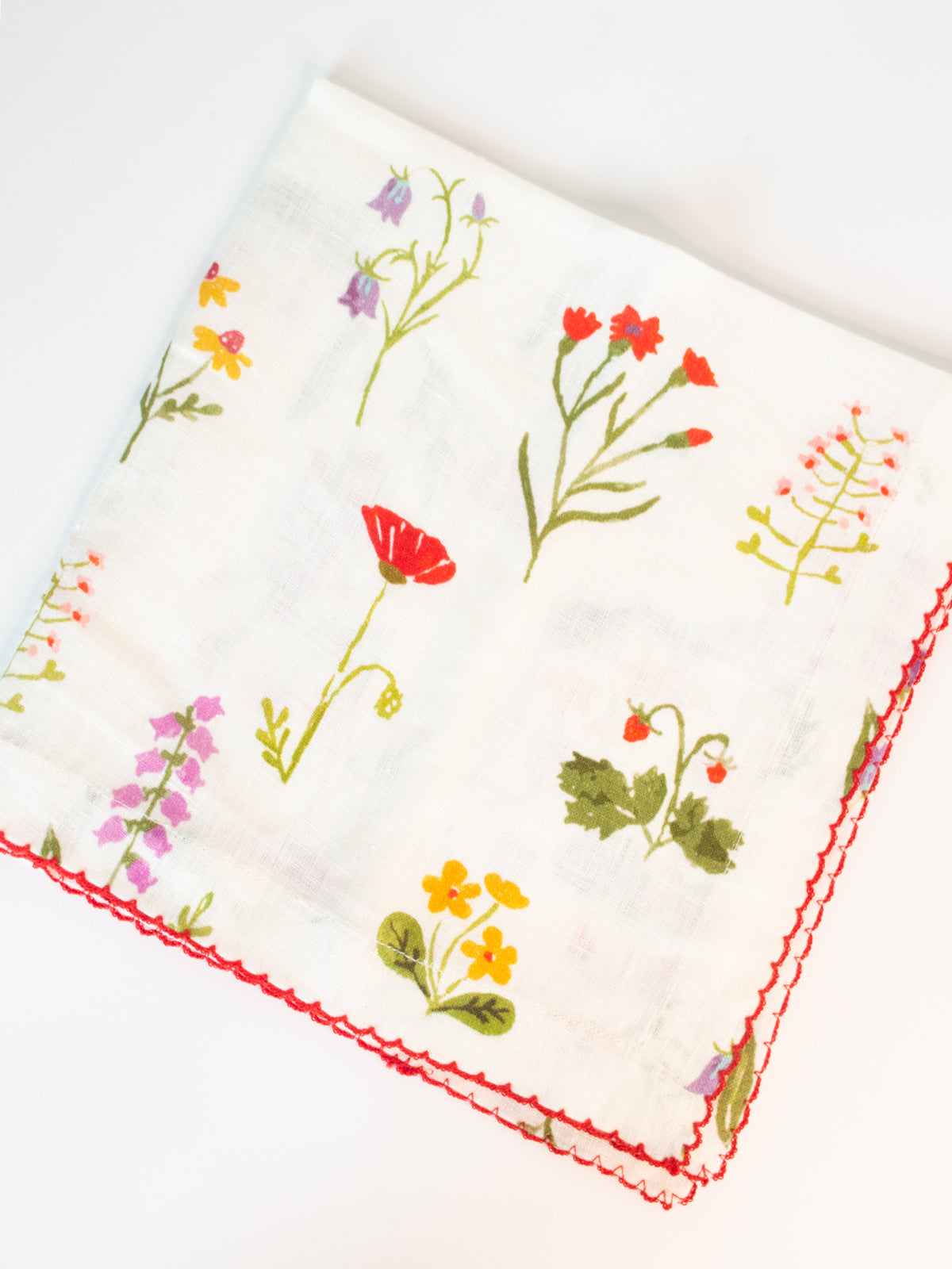 Botanical Garden Linen Napkin, Set of 2