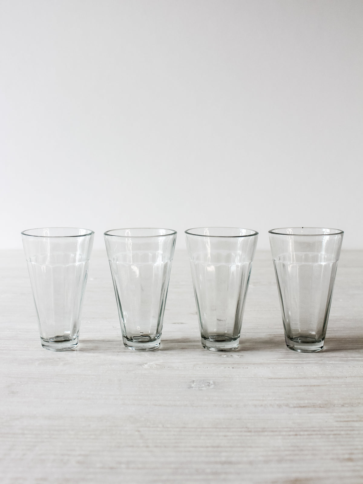 Vintage Water Glasses, Set of 4