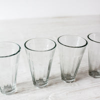 Vintage Drinking Glass, Set of 4