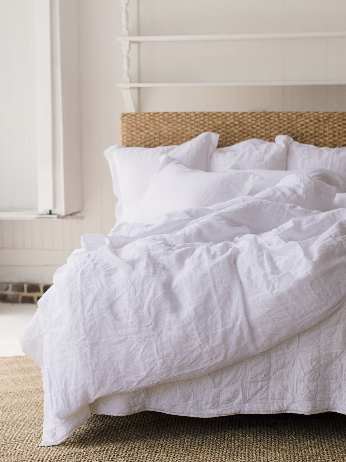 Washed Linen Duvet Cover