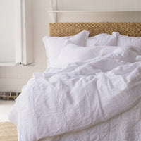 Washed Linen Duvet Cover