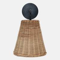 Wicker Sconce